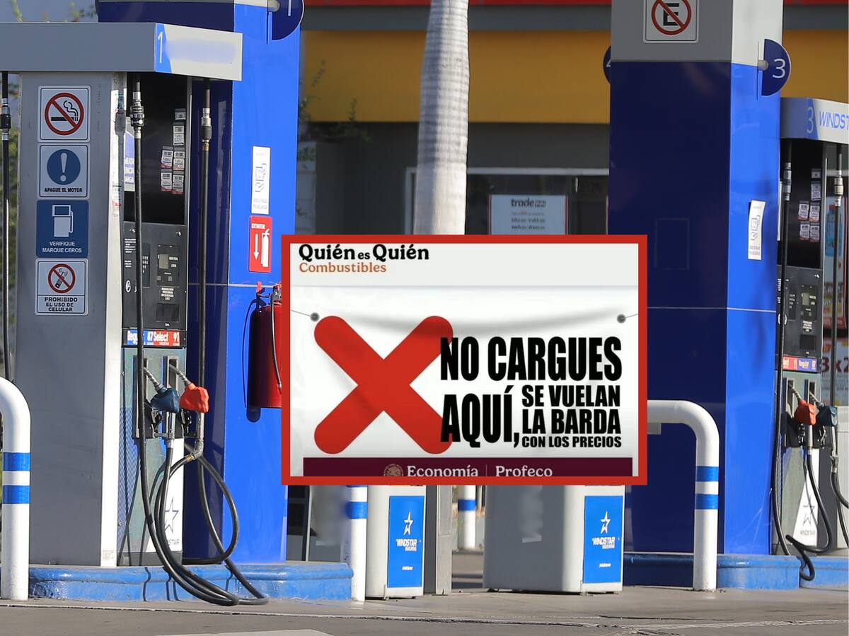 Onexpo HMO revisará si Profeco puede colgar lonas en gasolineras. | Especial