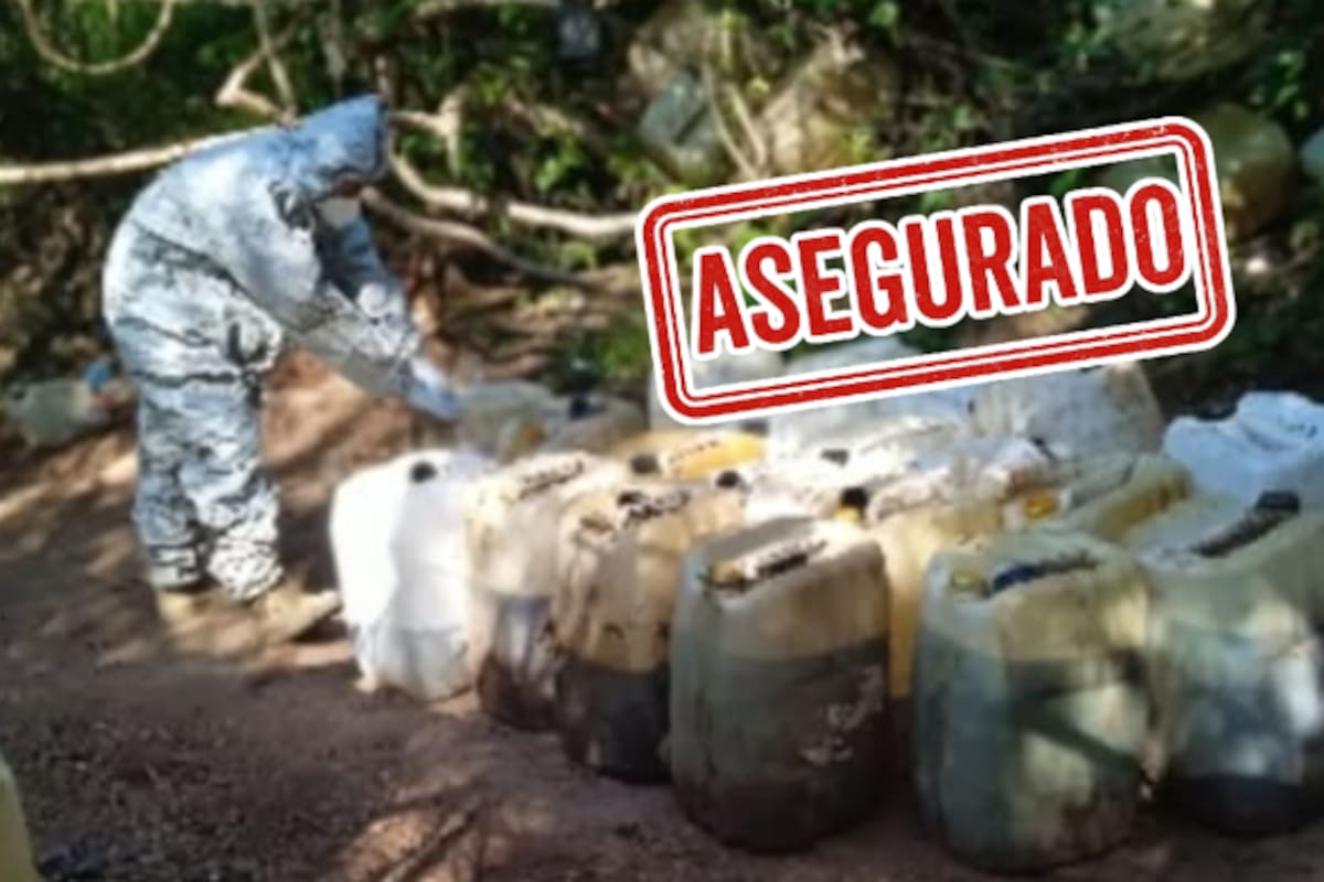 Desmantelan bodega con más de 500 litros de químicos para droga en Culiacán: hallan thinner, tolueno y ácido sulfúrico