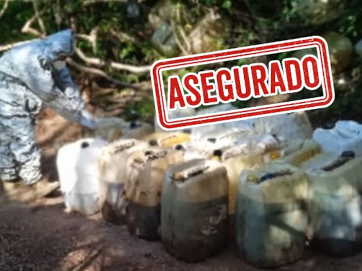 Desmantelan bodega con más de 500 litros de químicos para droga en Culiacán: hallan thinner, tolueno y ácido sulfúrico