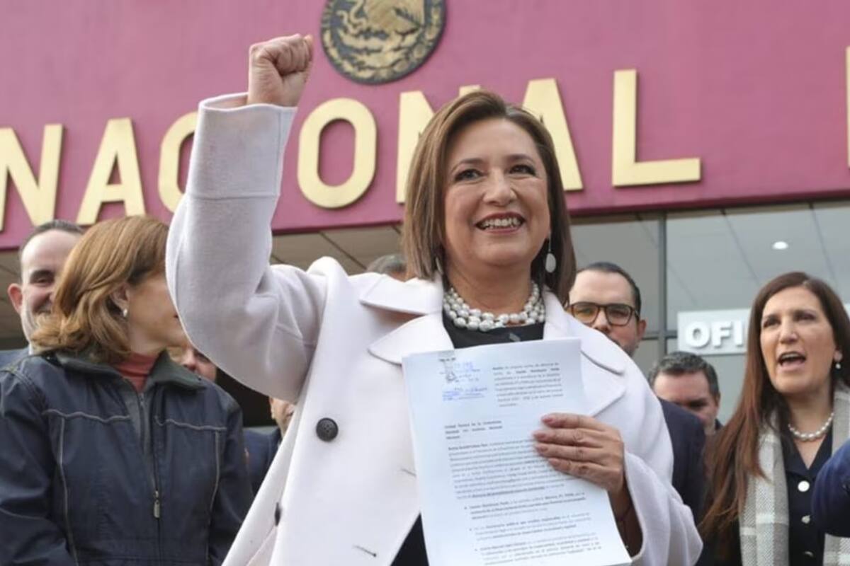 Xóchitl Gálvez presenta denuncia por caso Notimex; asegura que es “la punta del iceberg” del financiamiento de Sheinbaum