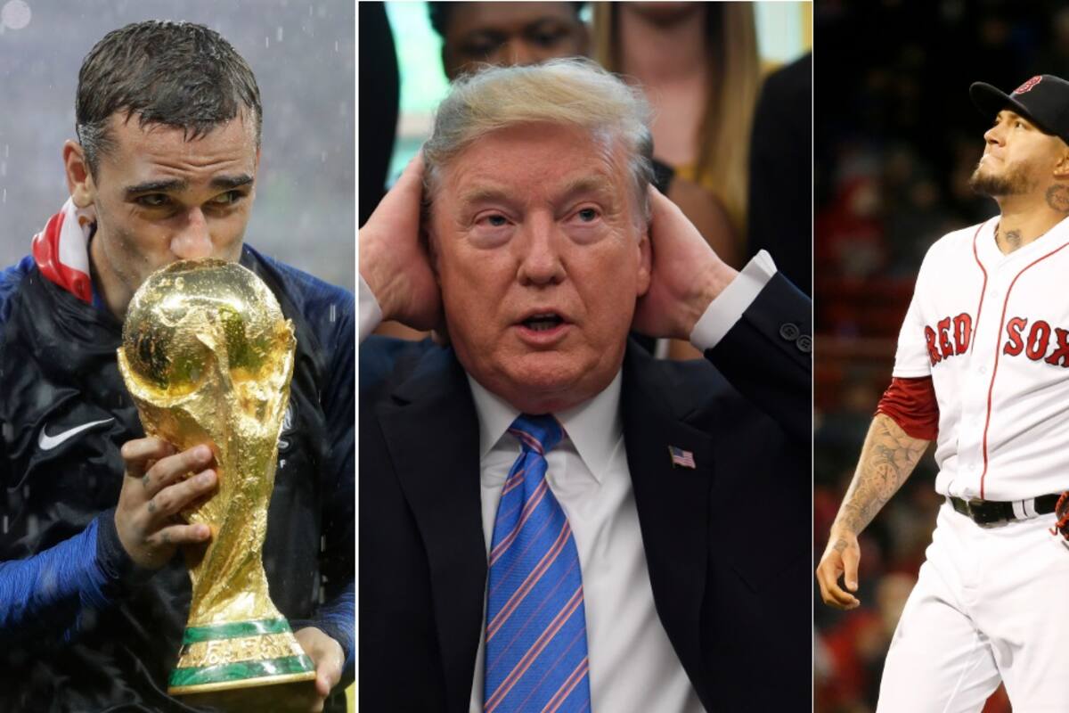 Por ganar ''la Copa del Mundo'' Trump felicita a Medias Rojas