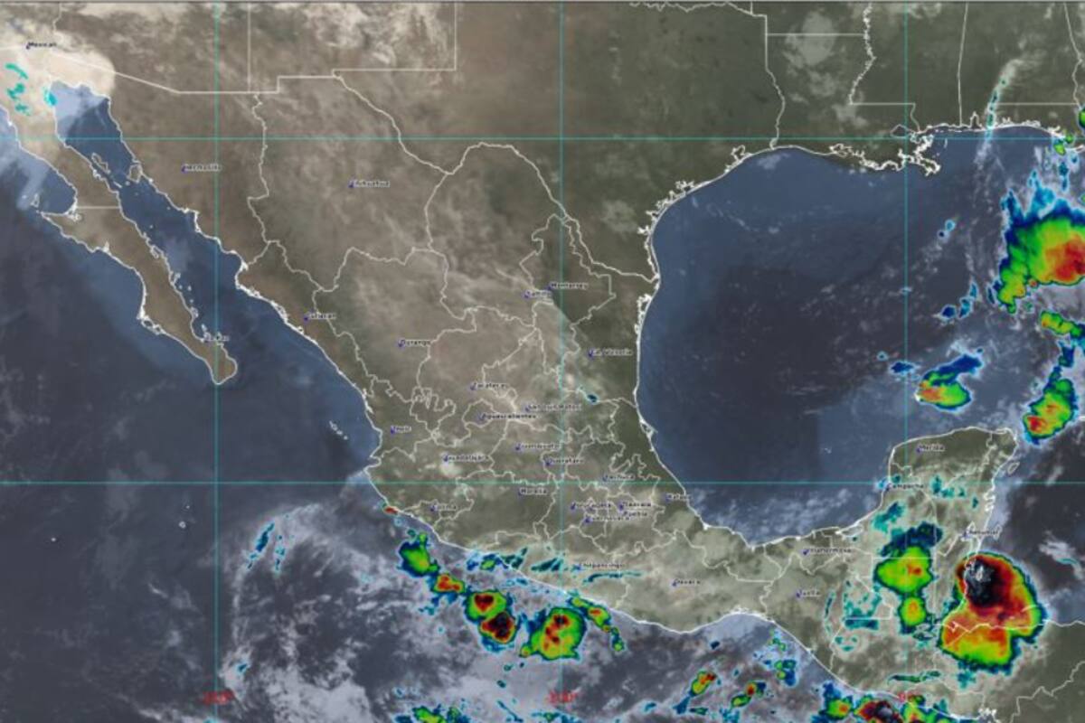 Clima México: Remanentes de “Kay” seguirán dejando lluvias en Baja California y Sonora