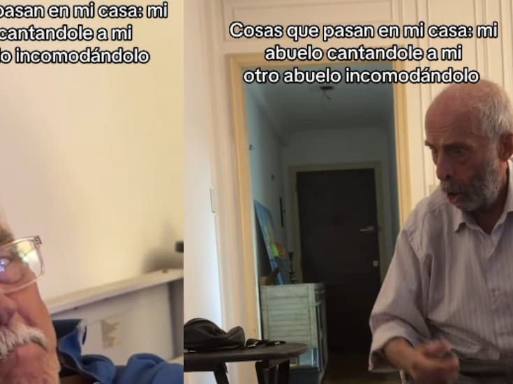 “Tener a tus dos abuelos… qué envidia”: joven graba cómo uno de sus abuelos canta ópera para molestar al otro y ambos terminan riendo