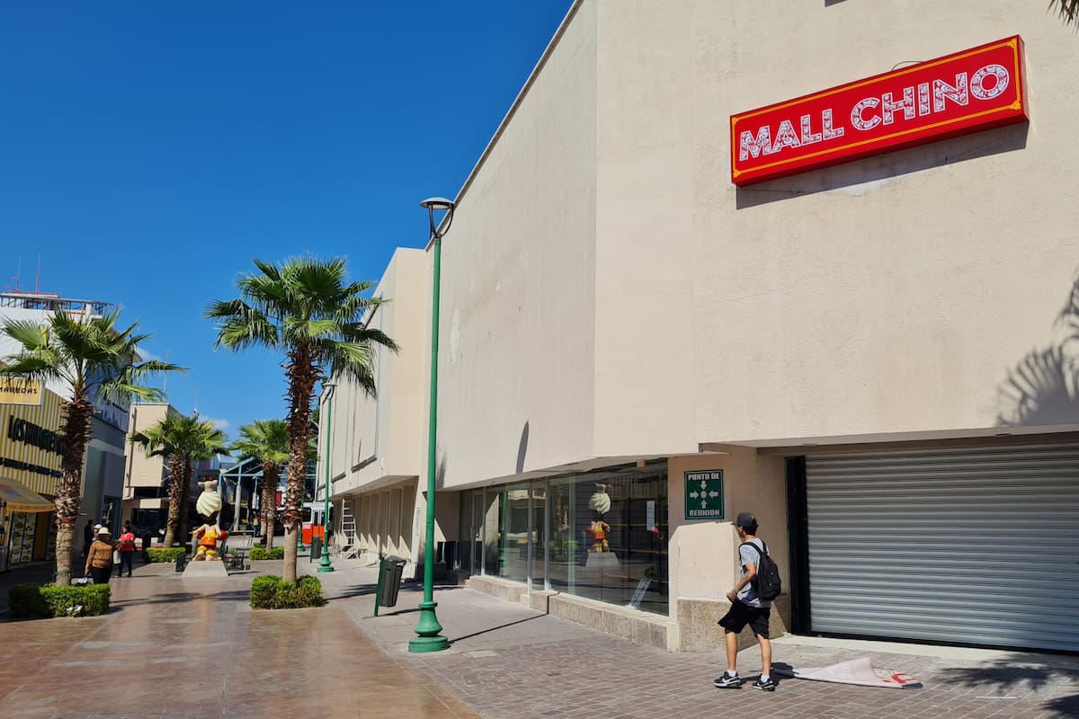 Clausuran Mall Chino de Hermosillo por irregularidades