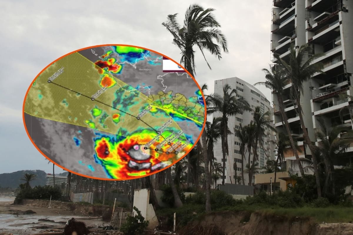 Tormenta tropical Polo se fortalece frente a México y podría pasar a 115 kilómetros de Michoacán como huracán categoría 4 y provocar lluvias, oleaje e inundaciones sin tocar tierra, advierte el SMN