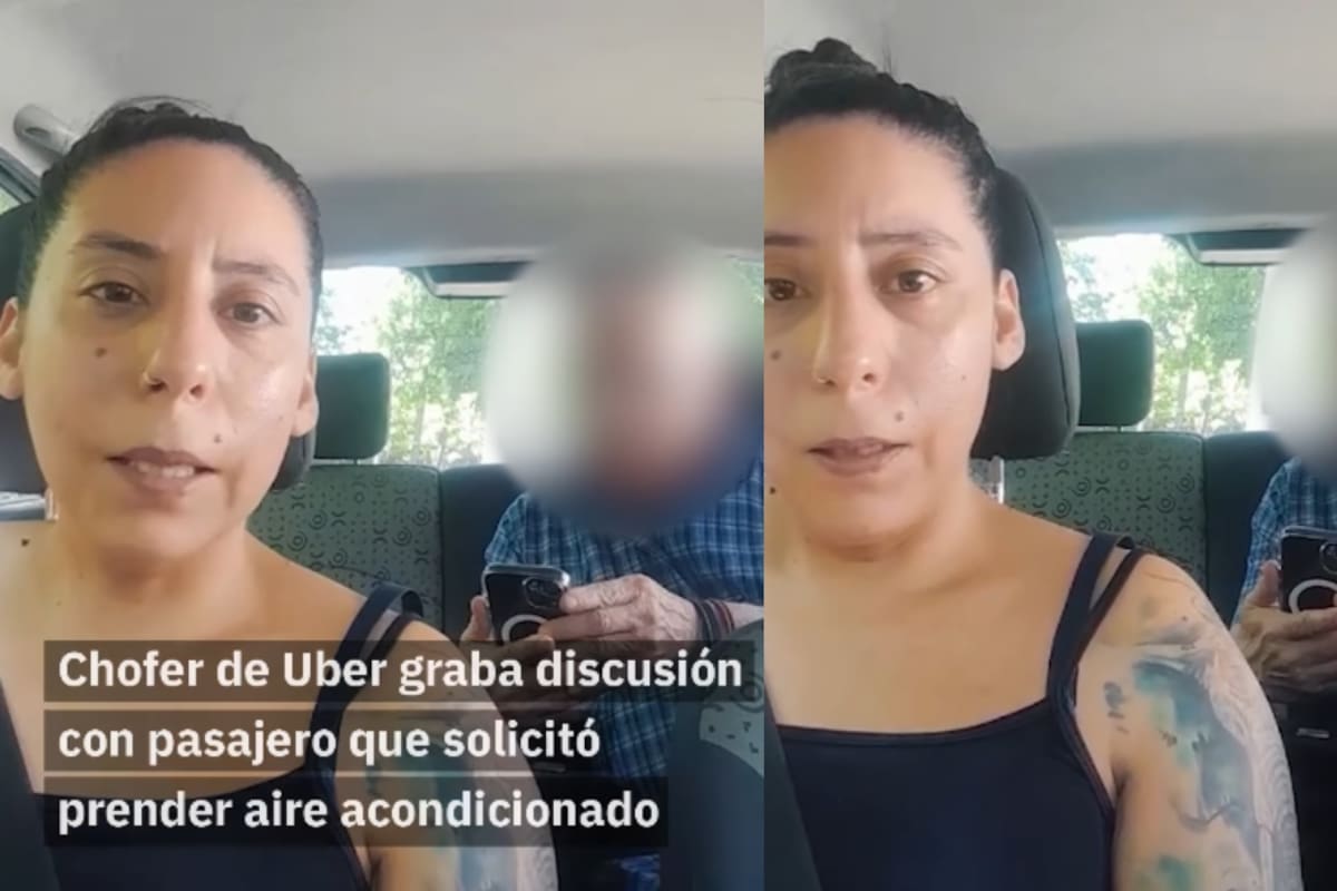 “¿De dónde sacó que Uber exige aire acondicionado?”: conductora graba discusión con pasajero que le reclamaba