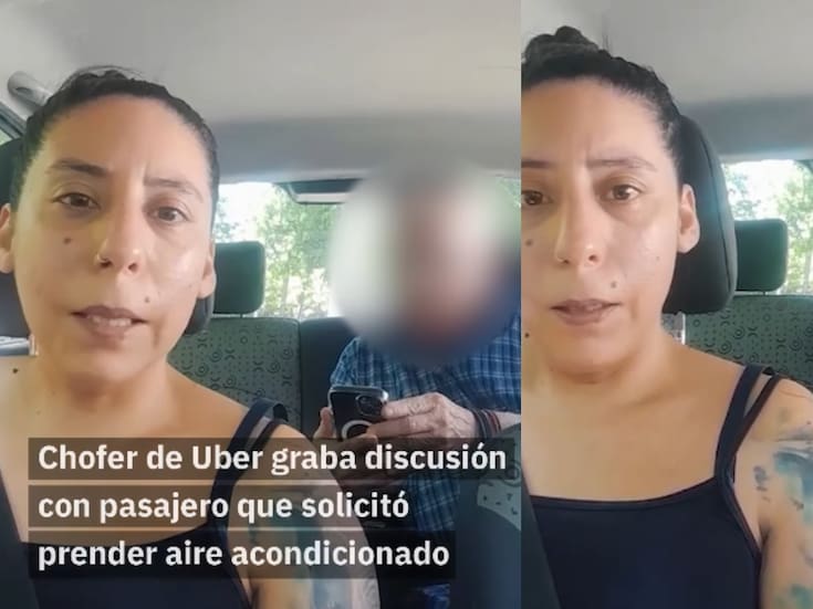 “¿De dónde sacó que Uber exige aire acondicionado?”: conductora graba discusión con pasajero que le reclamaba