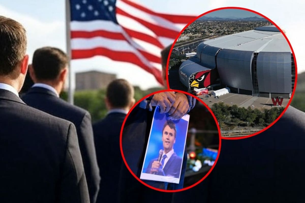 Homenaje a Charlie Kirk en Arizona contempla fuerte operativo de seguridad del Servicio Secreto con francotiradores y controles especiales; Donald Trump y líderes republicanos asistirán