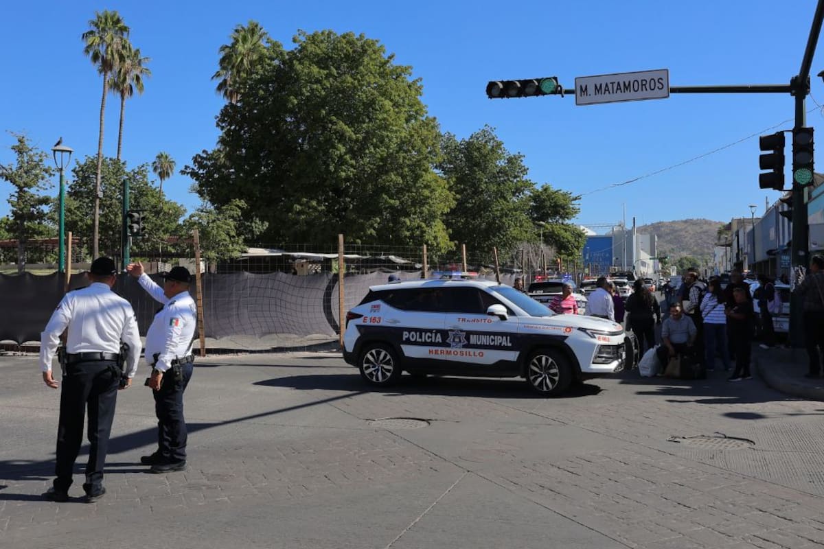 Policía de Hermosillo refuerza seguridad vial esta Navidad