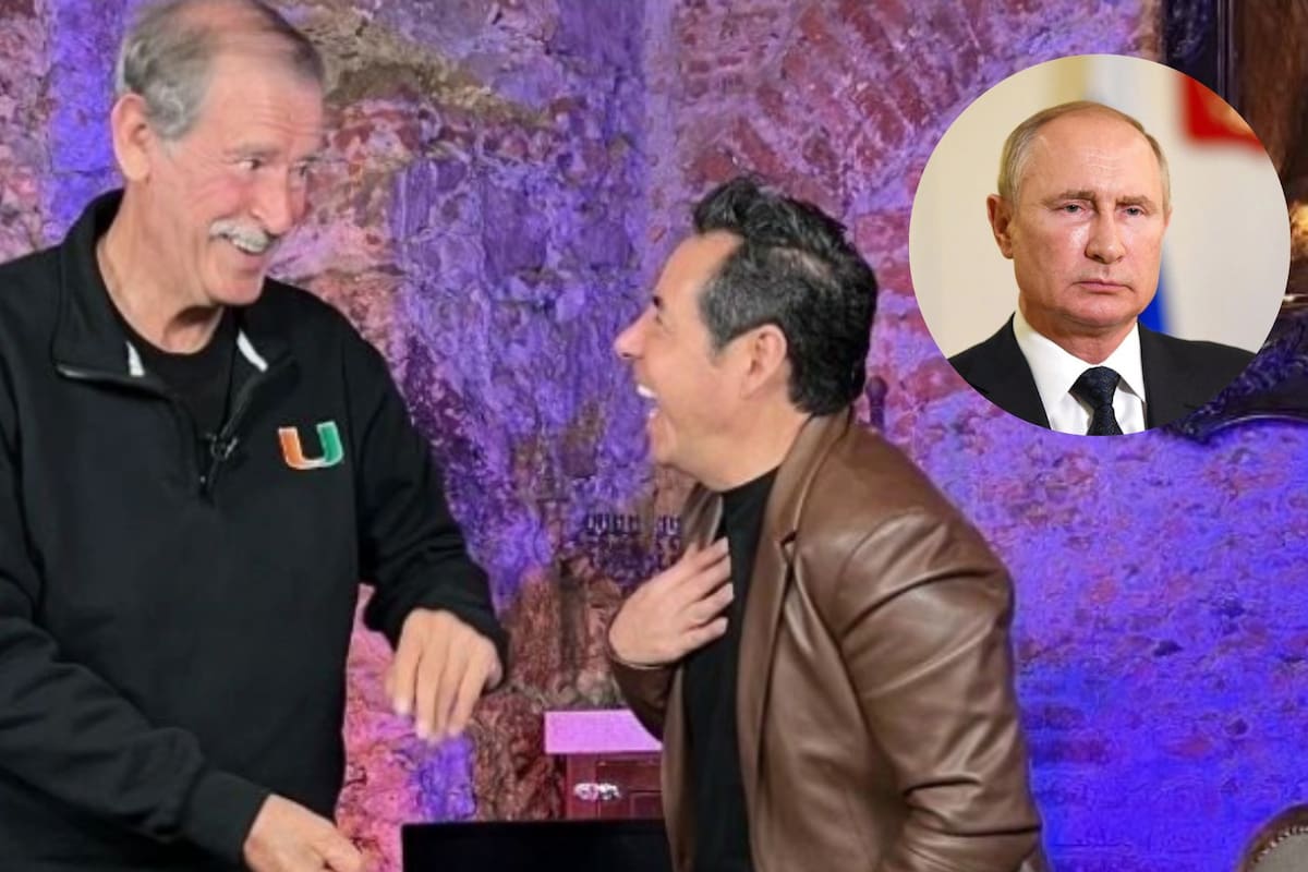 Vicente Fox recuerda cómo fue conocer a Vladimir Putin: "su estrategia es empequeñecer"
