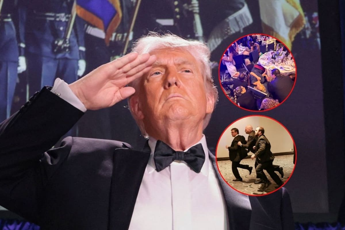 Donald Trump afirma sentirse “honrado” tras convertirse nuevamente en blanco de un atentado durante la cena de corresponsales en Washington y se compara con Abraham Lincoln