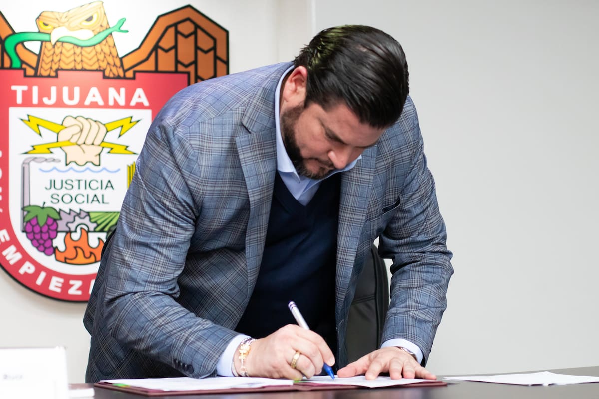 Firma Alcalde convenio de colaboración con Instituto Tecnológico de Tijuana