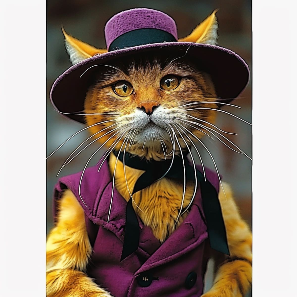 Don gato de Don gato y su pandilla en versión realista según la Inteligencia Artificial