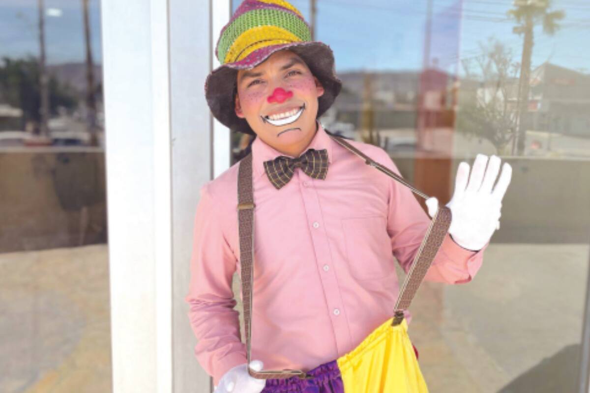 Payasito René lleva fuerza a través de las risas