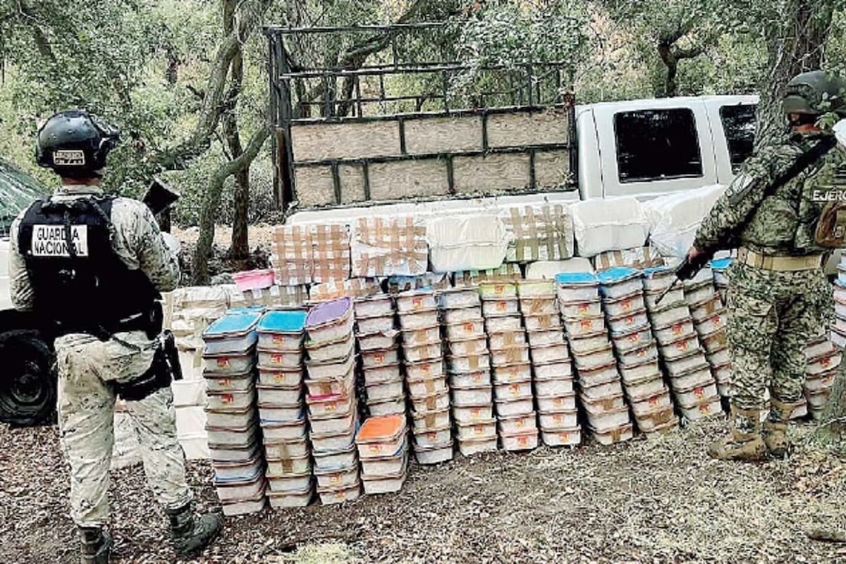 Incautan más de 3.500 kilos de droga en Ensenada