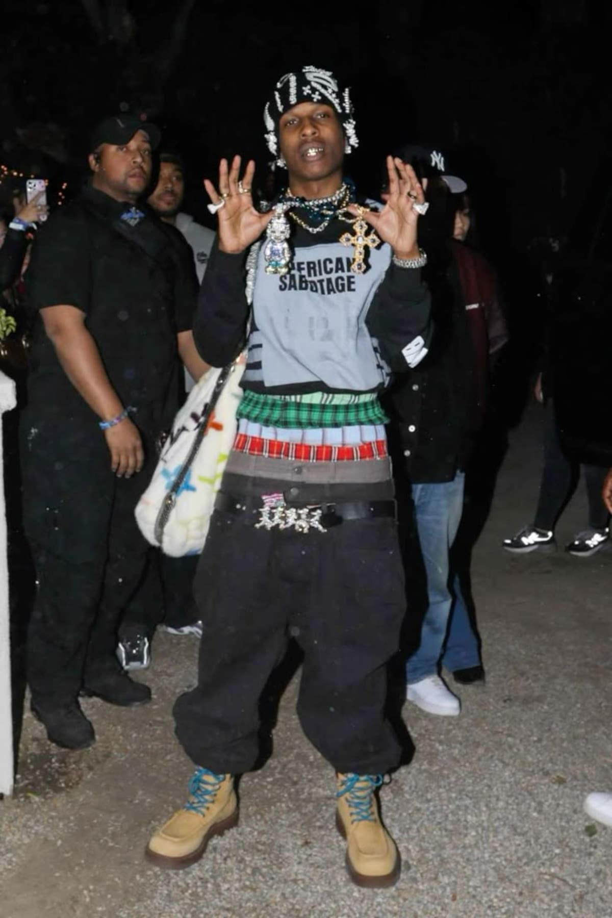 A$AP Rocky. Imagen tomada de Pinterest.