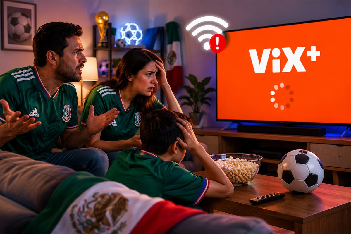 Caída de ViX genera quejas horas antes de la inauguración del Mundial 2026; usuarios reportan fallas en transmisiones