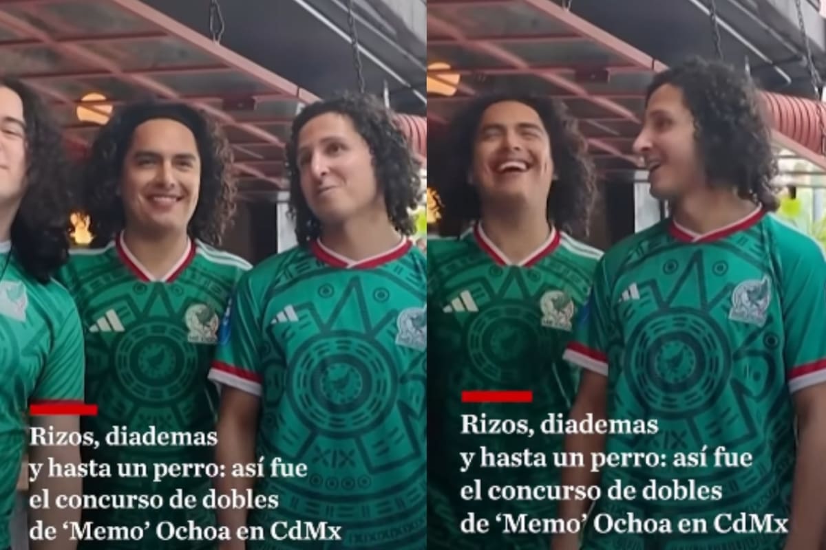 Hacen concurso de dobles de Memo Ochoa: así fue en la CDMX