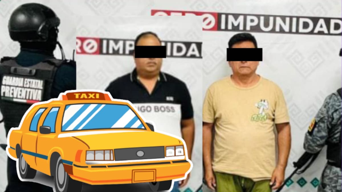 Policías municipales detenidos por violento robo en Chiapas: aprehenden a dos elementos activos acusados de despojar a un taxista