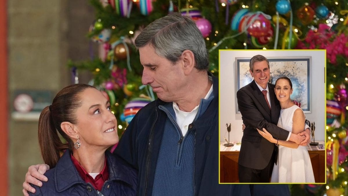 Morena revive video donde Jesús María Tarriba, esposo de Sheinbaum, la calificó como “una mujer muy intensa, muy interesante, empática y cariñosa”