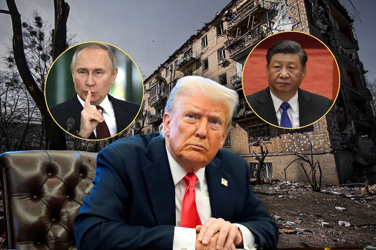 Trump amenazó a Putin y Xi Jinping con bombardear Rusia y China si invadían Ucrania y Taiwán, según un audio filtrado
