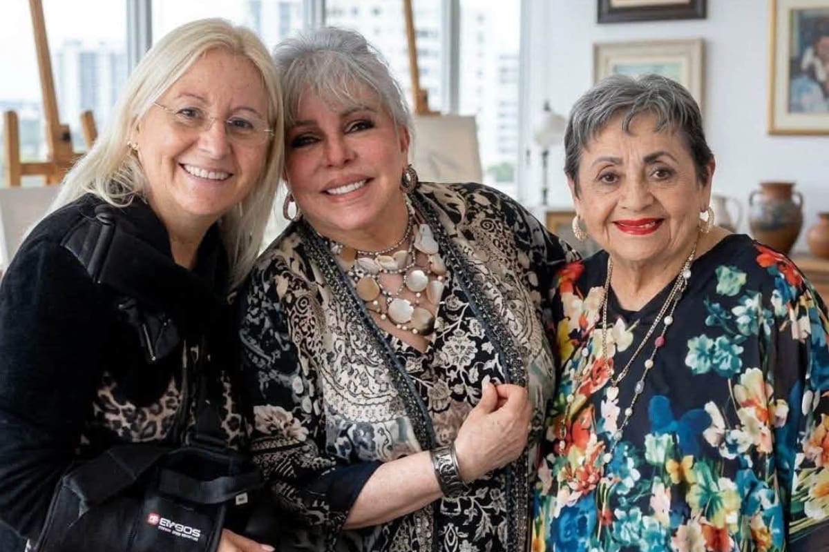 Verónica Castro y Lucila Mariscal se reencuentran tras 36 años en La Casa del Actor