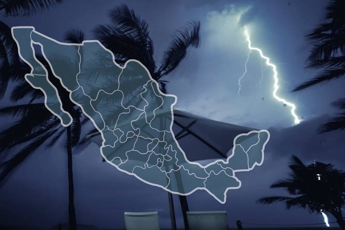 Huracán John y Frente Frío 3 dejarán lluvias intensas en México (Pronóstico del lunes 23 de septiembre)