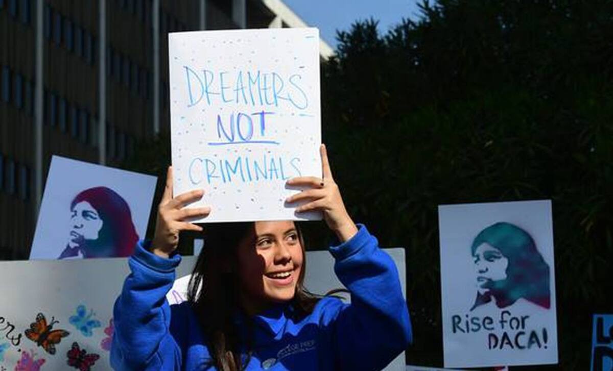 Se estima que unos 580 mil "dreamers", jóvenes que llegaron a EE. UU. de niños de manera irregular pero han crecido en el país, se benefician actualmente del programa DACA, promulgado en 2012 por Obama.
Foto: El Universal