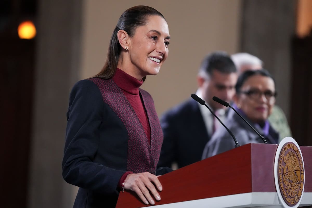 Claudia Sheinbaum destaca la caída de homicidios dolosos bajo su gobierno: ahora son 32 homicidios diarios menos