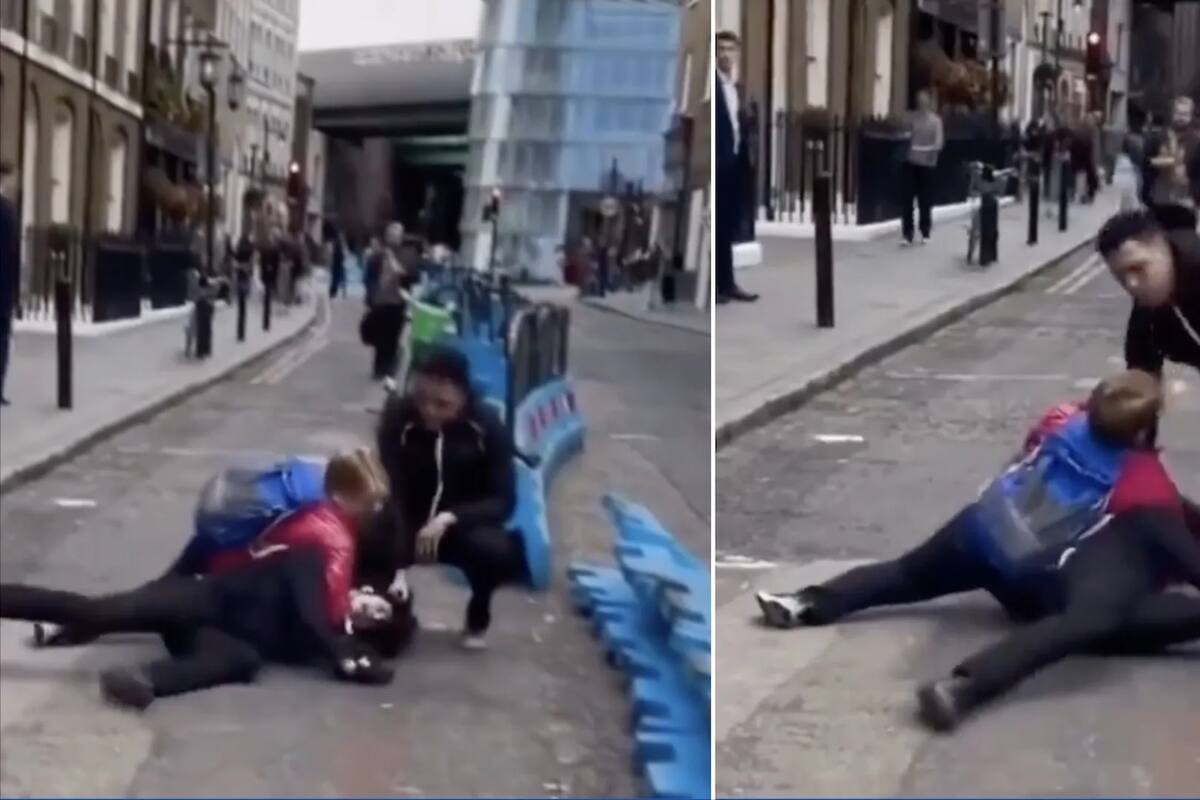 VIDEO: Abuelita valiente detiene a presunto ladrón