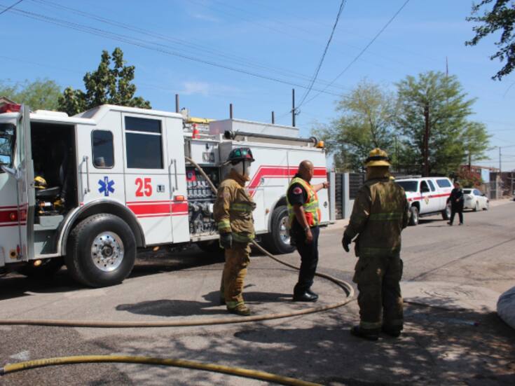 Incendio en predio abandonado moviliza a bomberos en la Vicente Guerrero