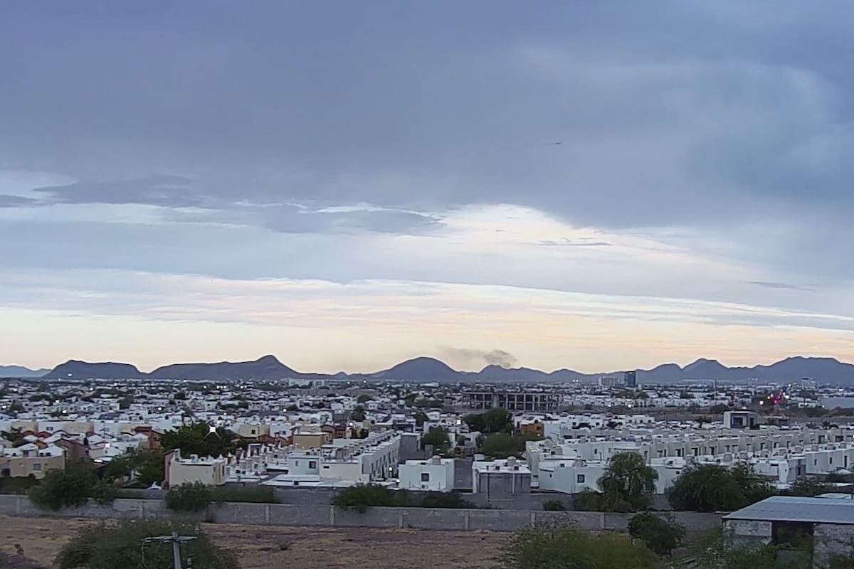 Lloviznas y lluvias ligeras se mantendrán dispersas en Hermosillo hoy