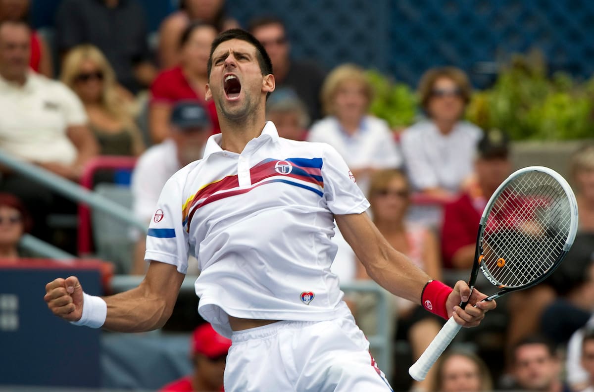 Novak Djokovic. (AP Photo/The Canadian Press, Paul Chiasson)
