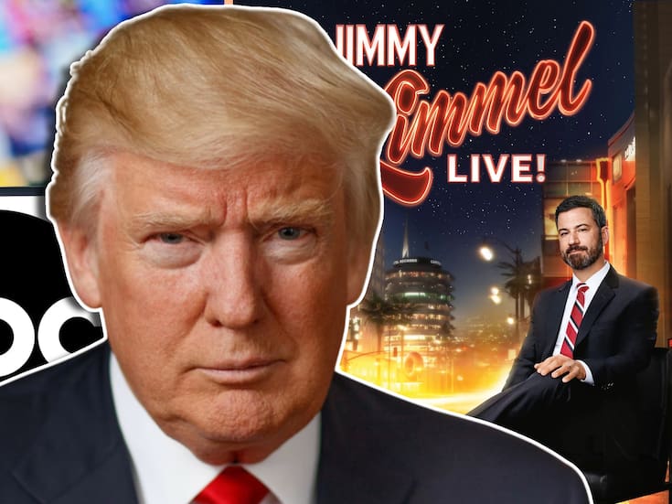 Donald Trump amenaza a ABC con demandas tras el regreso de Jimmy Kimmel y llama “sin talento” al conductor