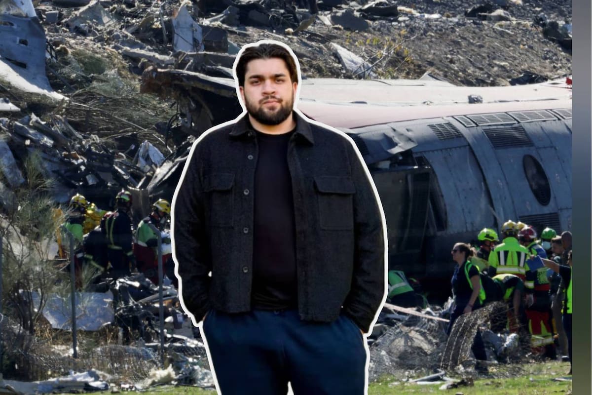 Mexicano se quedó dormido y salvó su vida pues perdió el tren que se accidentó en España pero busca a familiar desaparecido