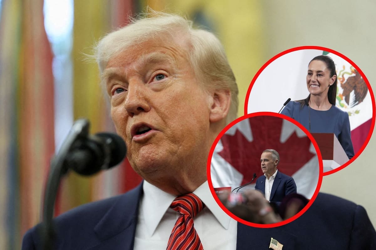 Aranceles duplicados de Trump al acero y aluminio afectarán a México, Canadá, Brasil y hasta China, pero no a Reino Unido