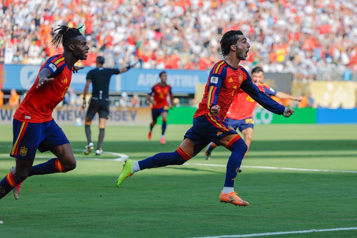 Ferrán Torres y sus palabras tras marcar el tanto de la victoria en la Final de la Copa del Mundo: “El gol ha sido de 47 millones de españoles”