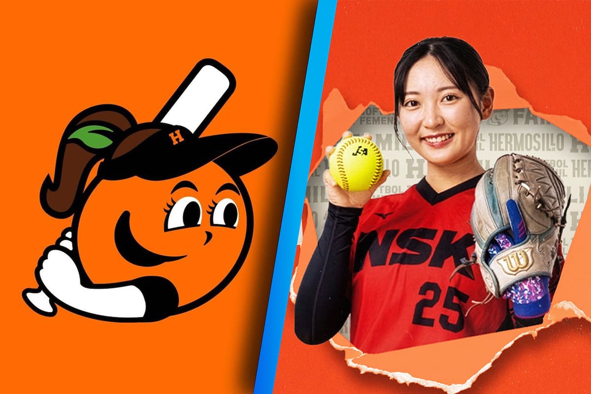 Shiono Oguri, la joya japonesa del softbol, se une a las “Naranjeras” para la temporada 2026 de la LMS
