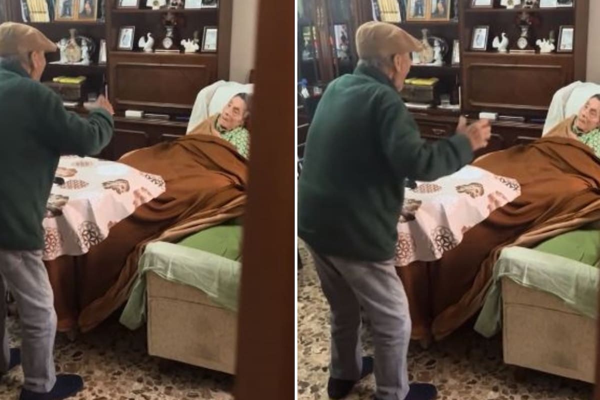 VIDEO: Abuelito baila para animar a su esposa con Alzheimer y enternece las redes