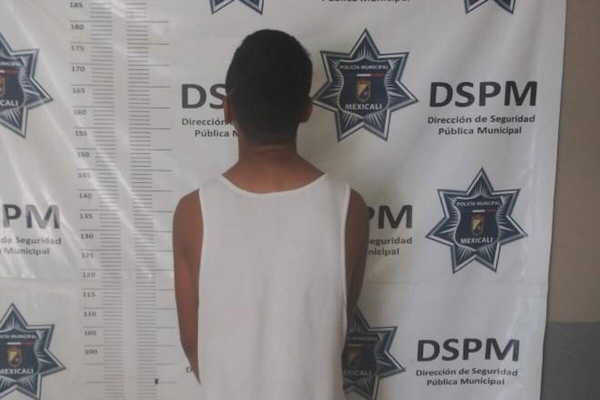 Detienen a sujeto por robo en grado de tentativa