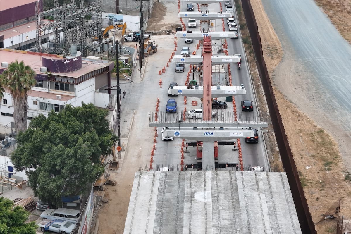 Avanza obra del viaducto elevado