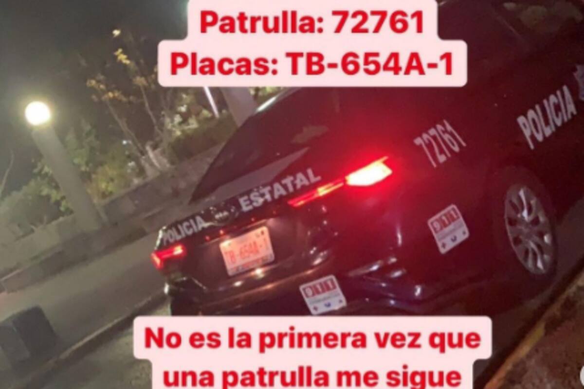 Denuncian a policías de Tabasco por acosar a mujeres que caminaban en la vía pública