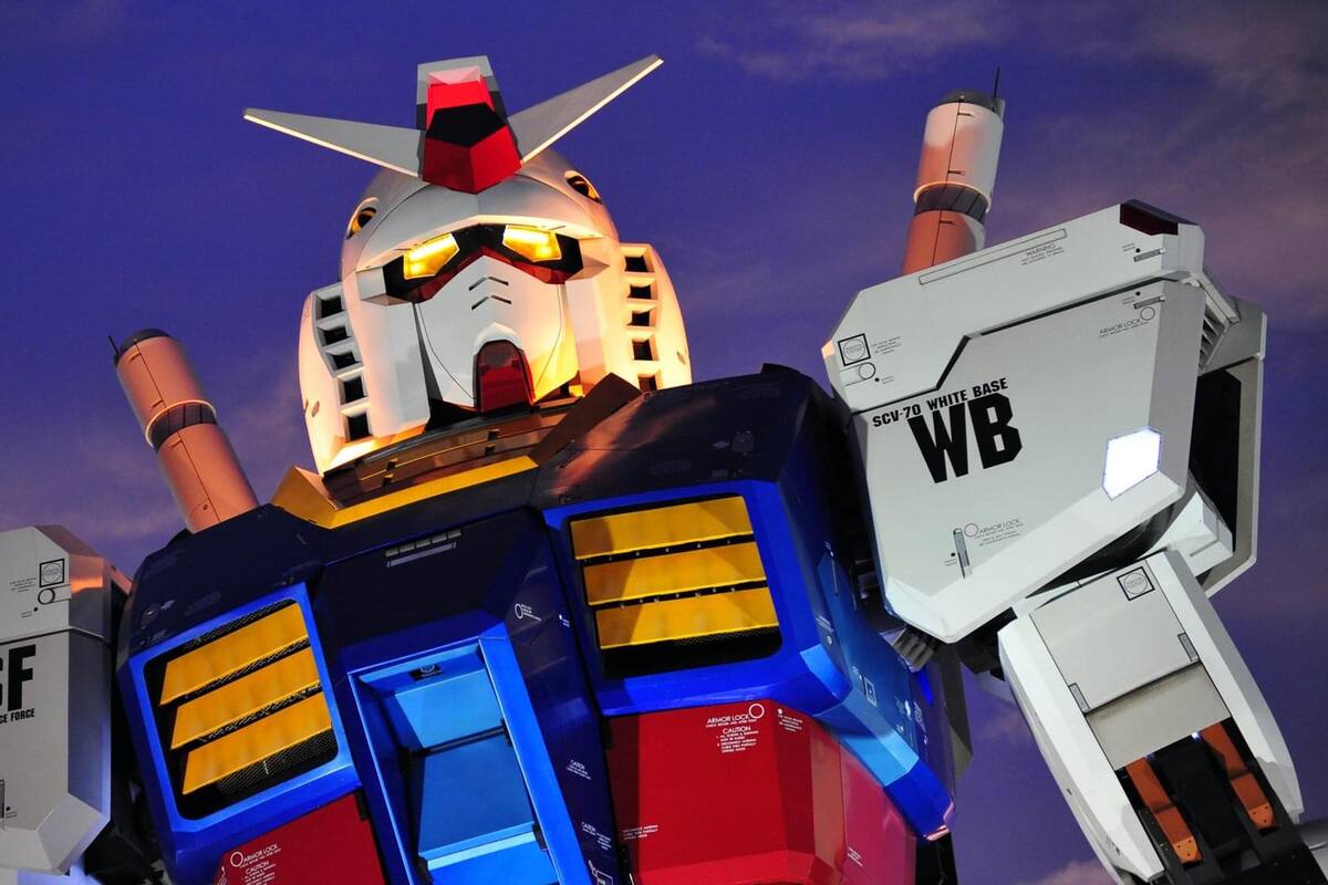 El mecha gigante que construyeron en Japón ya puede mover las piernas