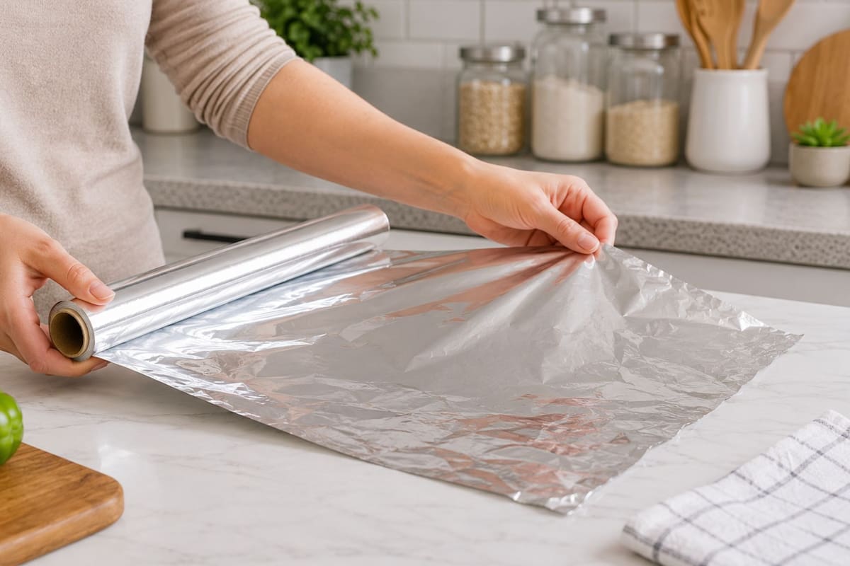 El papel de aluminio tiene múltiples aplicaciones en el hogar que sirven para mucho más que cocinar ya que permite afilar tijeras, mejorar el Wi-Fi o planchar la ropa en la mitad del tiempo al reflejar el calor