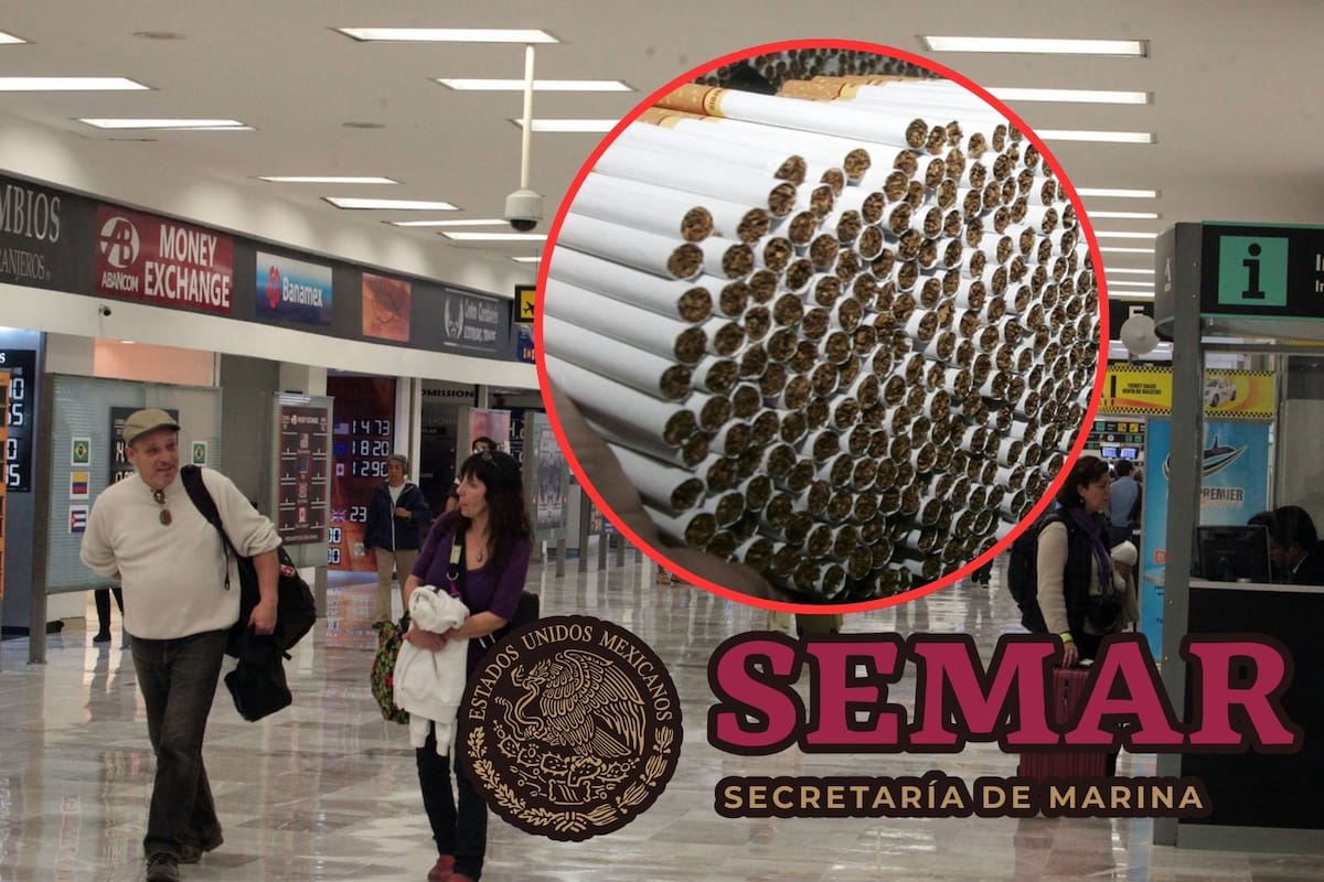 La Marina decomisa 130 toneladas de cigarros pirata en el AICM en lo que va del 2026, una cifra récord impulsada por nuevos protocolos tecnológicos y el aumento de impuestos que disparó el contrabando desde Asia