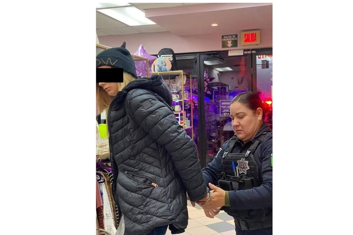 Detienen en Tijuana a 'Lady Pelucas', dedicada al robo de comercios