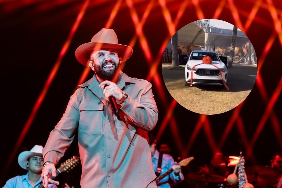 Carín León sorprende en su posada: rifó un FIAT Fastback a su equipo