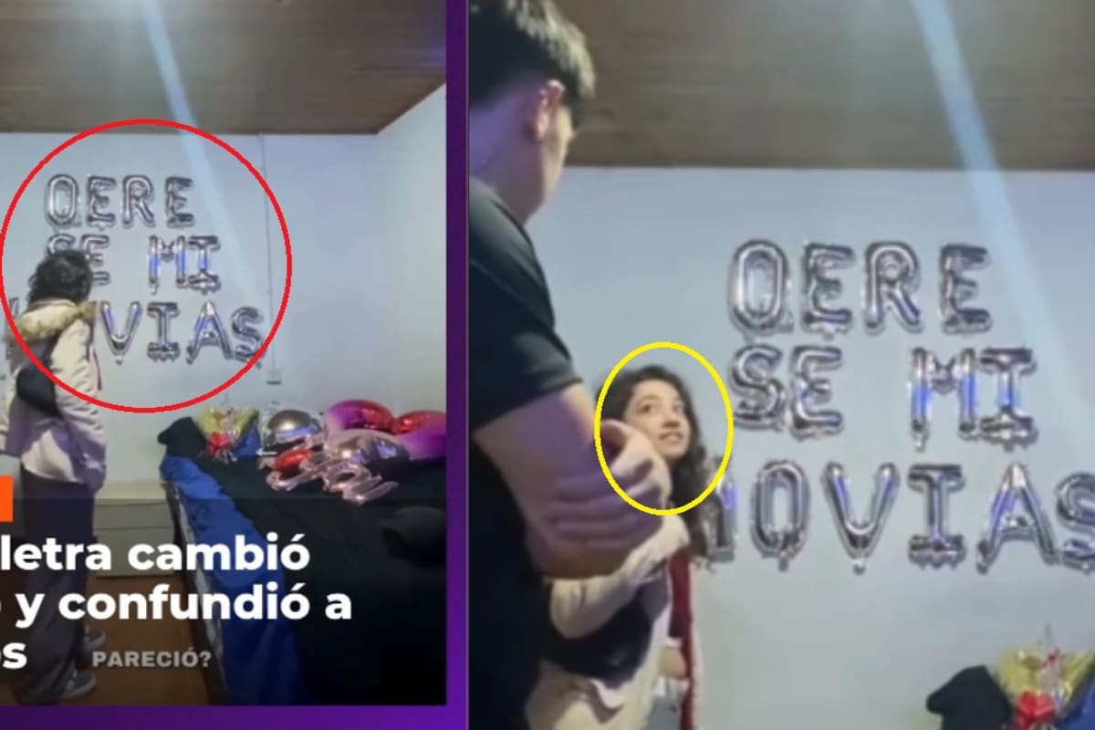 “Qere se mi Novias”: su propuesta se volvió viral… por la ortografía