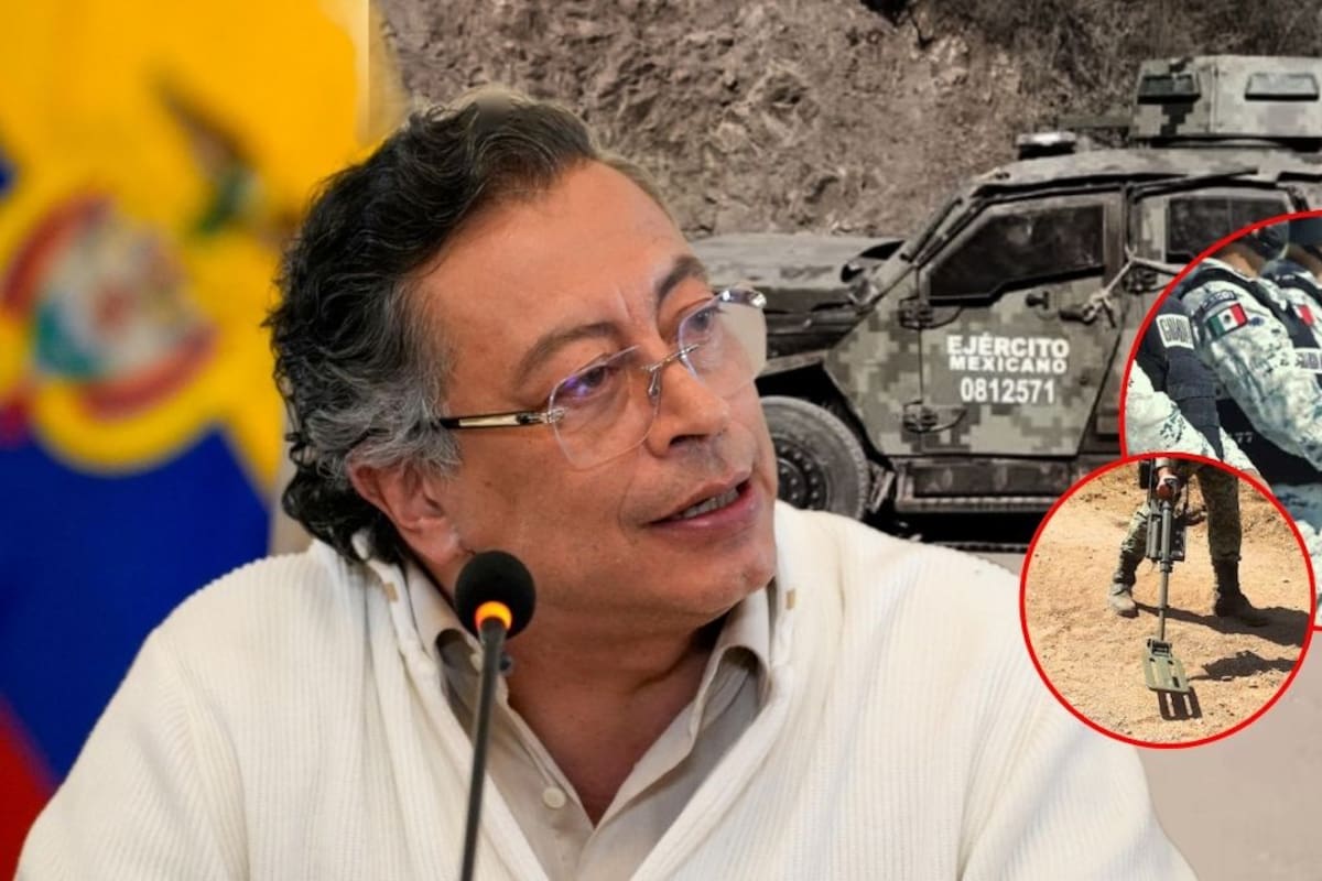 Gustavo Petro confirma que exmilitares colombianos participaron en atentado en Michoacán donde murieron ocho elementos de la Guardia Nacional