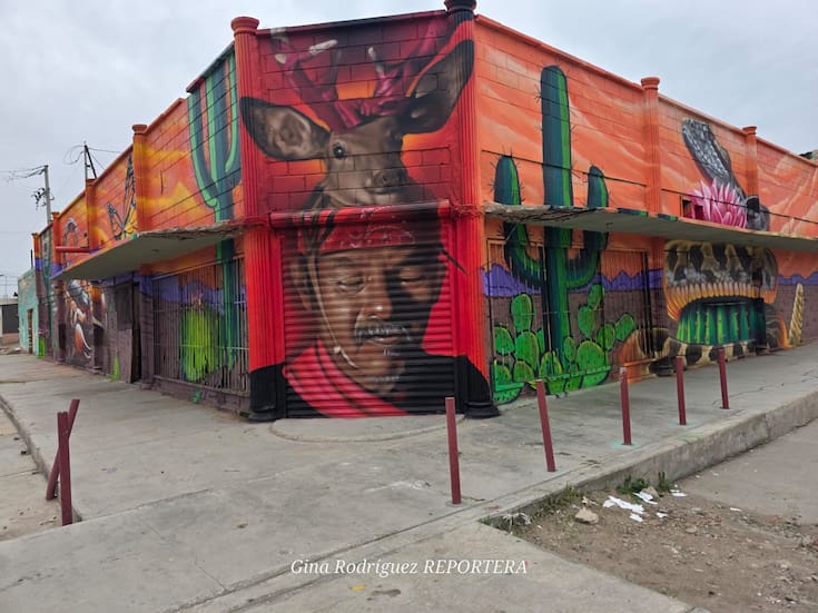 Con murales urbanos buscan transformar espacios públicos en San Luis